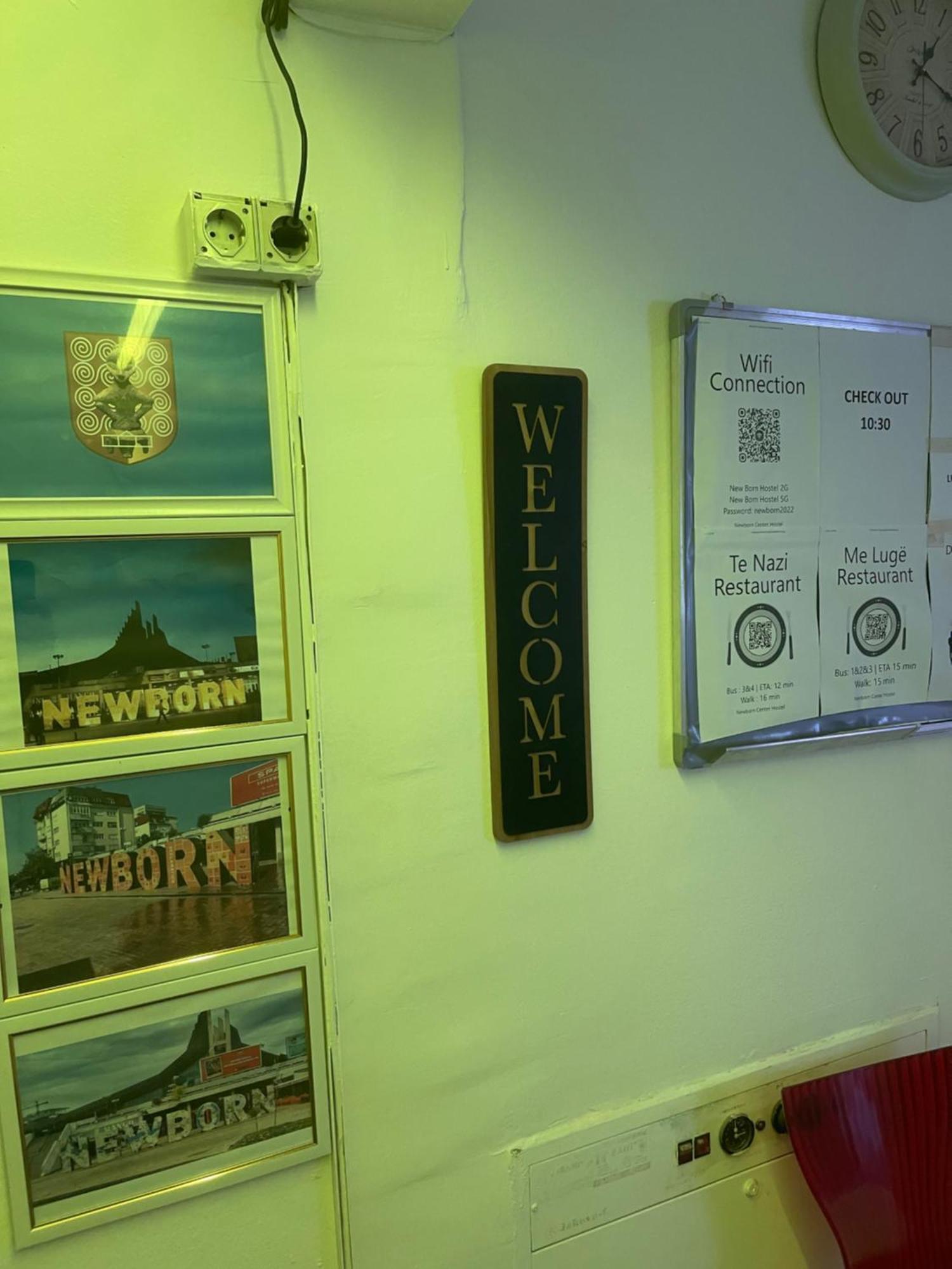 Newborn Center Hostel All Day Free Coffee 普里什蒂纳 外观 照片